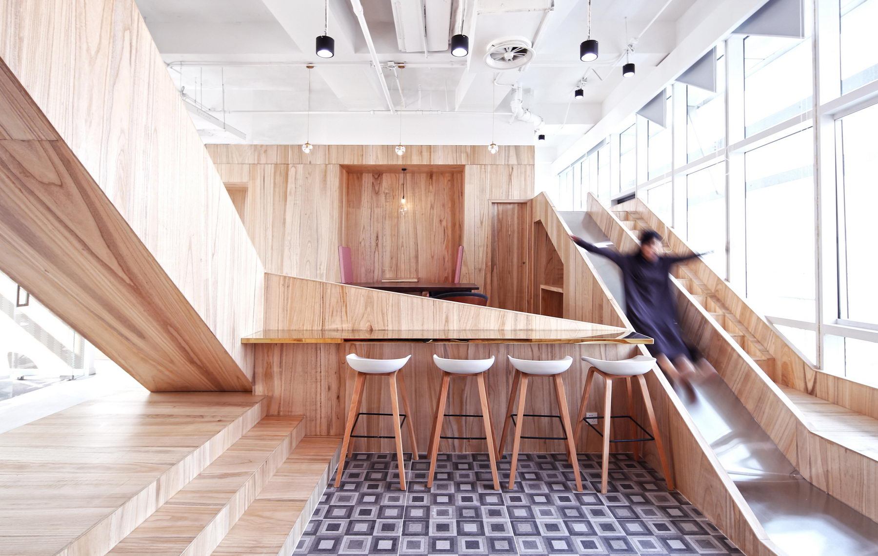 赛宾:北京银河soho凡普金科集团办公室室内设计