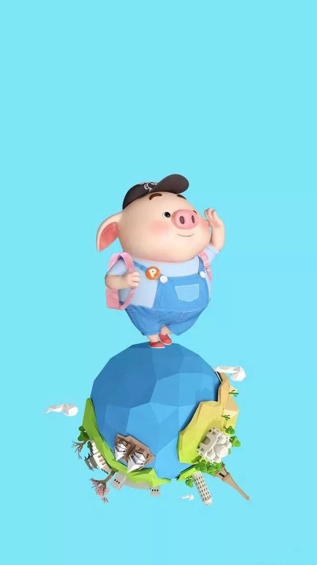 2019"猪"事顺意!刷爆抖音的猪猪壁纸!