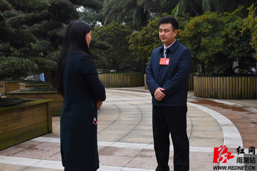 专访湘潭市人大代表白云峰科学谋划雨湖经济社会发展