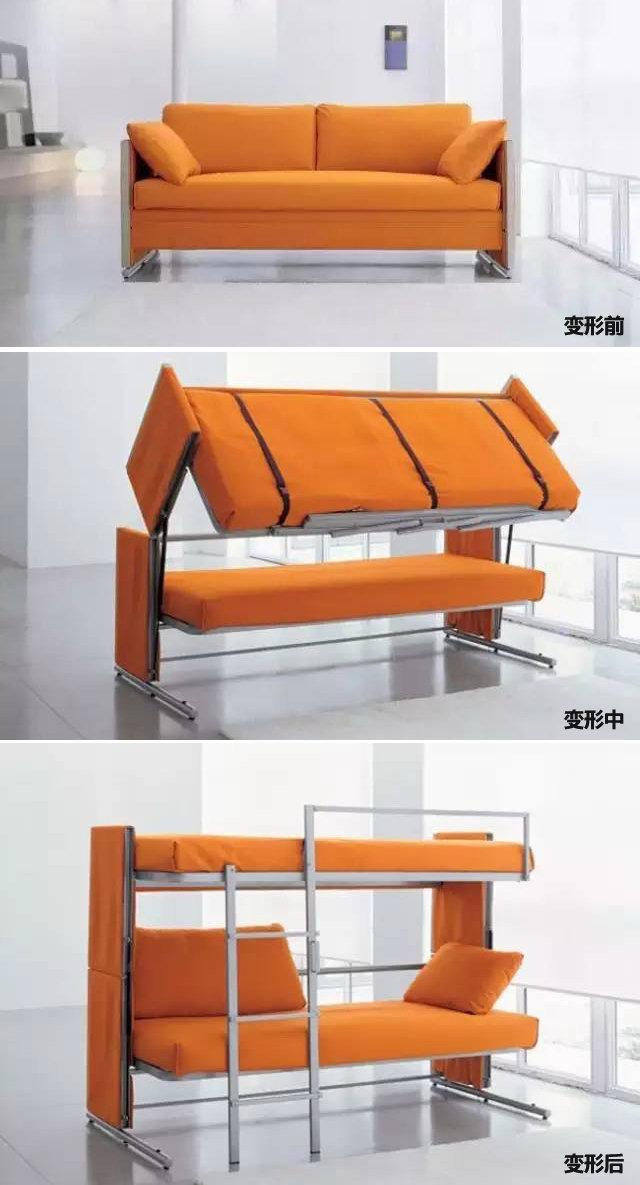 小户型专属折叠家具,这些脑洞大开的创意,总有一款适合你