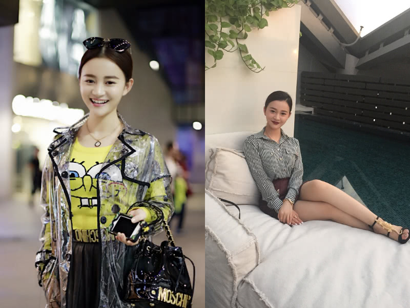 陈昱霖身着杜嘉班纳最新款的照片曾被海外代购用来发朋友圈