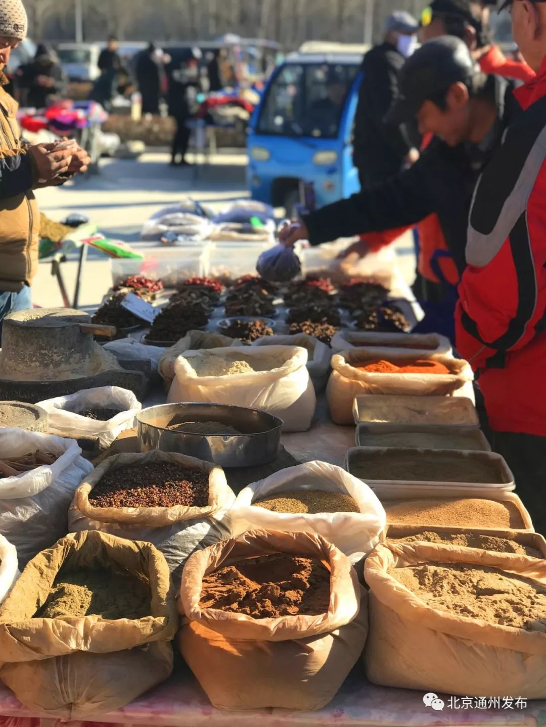 通州这个地新开了大集!年货挺多还不贵!停车方便不收费