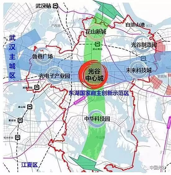 0版本丨30张图详细了解光谷中心城商业地产格局与重点项目规划__凤凰