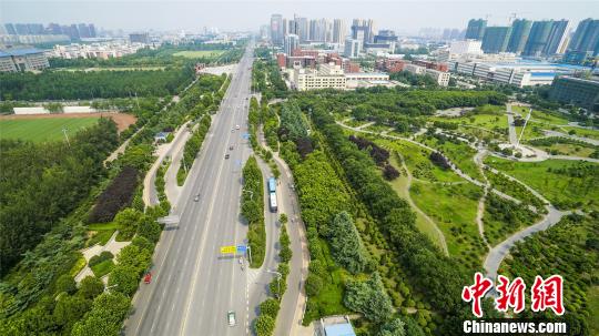 郑州:城市生态廊道织就"家门口风景"