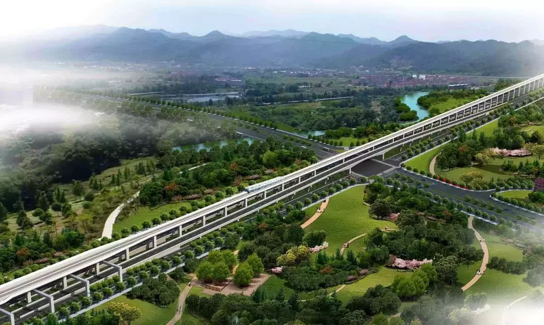 最新!351国道东阳市兴平路口(原37省道)平改立工程全面动工建设