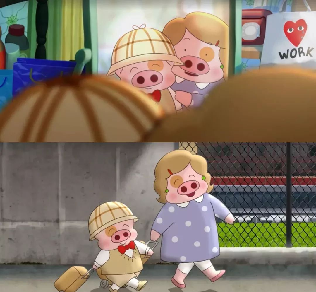 她虽然每天都在碎碎念的生活,却将儿子麦兜培养成一只善良乐观的小猪.