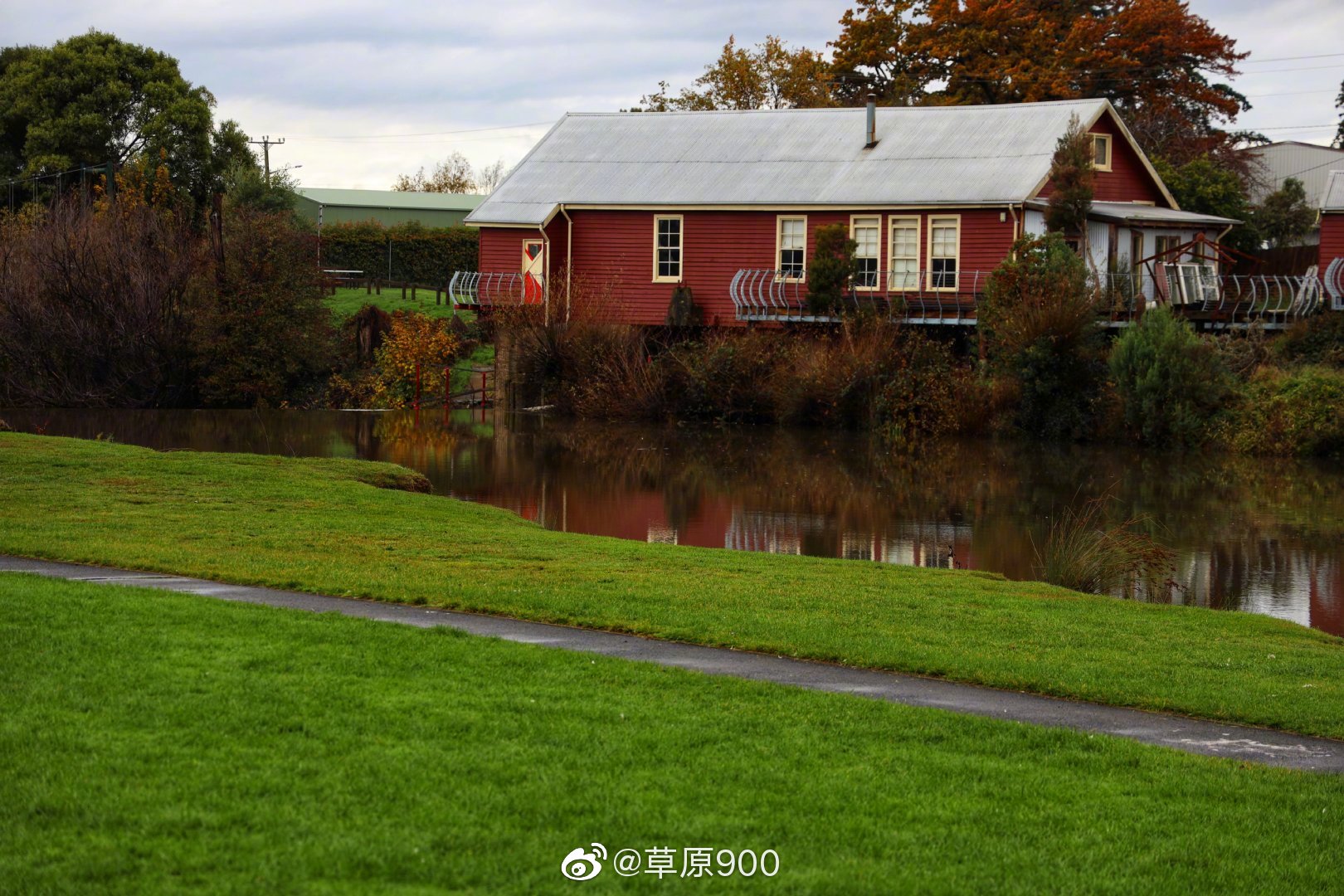 今晚住在摇篮山莱蒙特森林小木屋酒店,晚上屋旁边出没的小精灵们