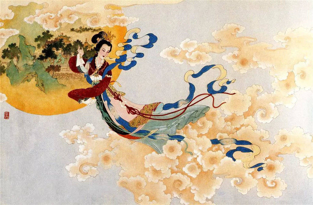 大家知道吴刚为什么要不停砍树,嫦娥的兔子是哪来的吗?__凤凰网