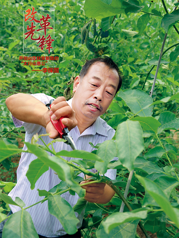开创山区扶贫新路的太行山愚公李保国