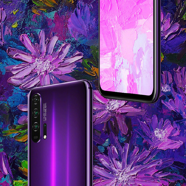 荣耀20pro全平台销售额3秒破亿4800万ai四摄3199起