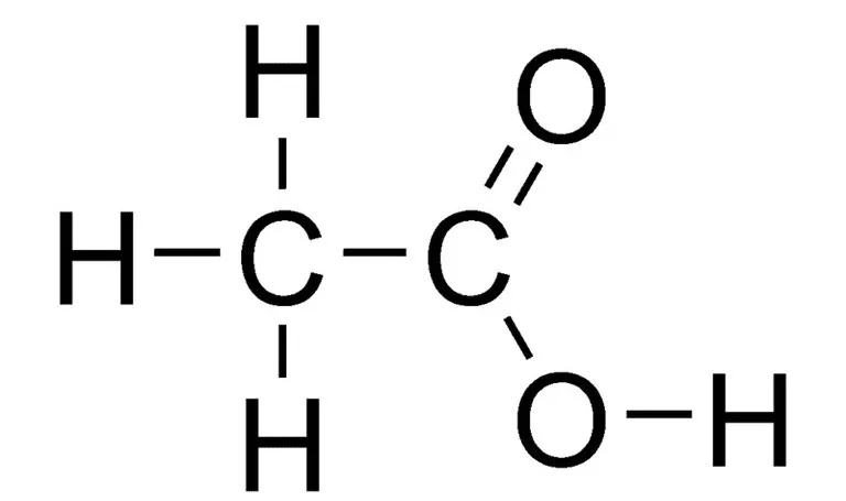 乙酸的结构式图示图片