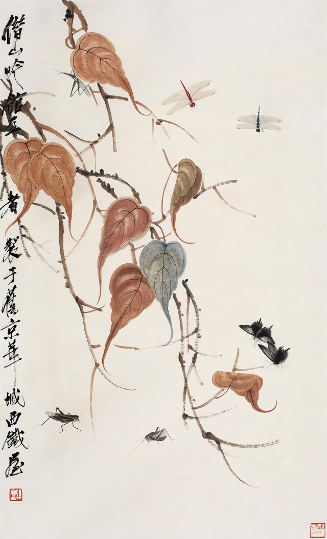 齐白石把虫草画表现到天人合一境地