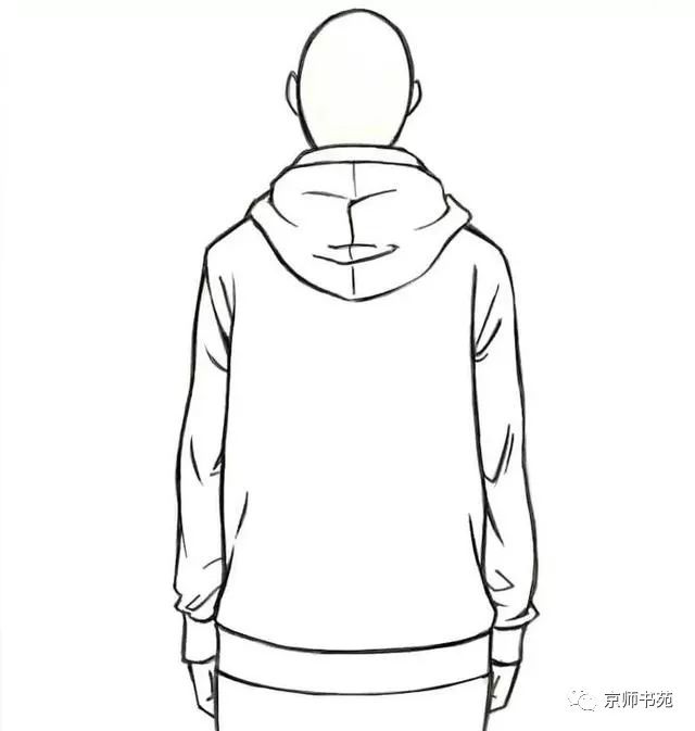 人体衣服褶皱速写