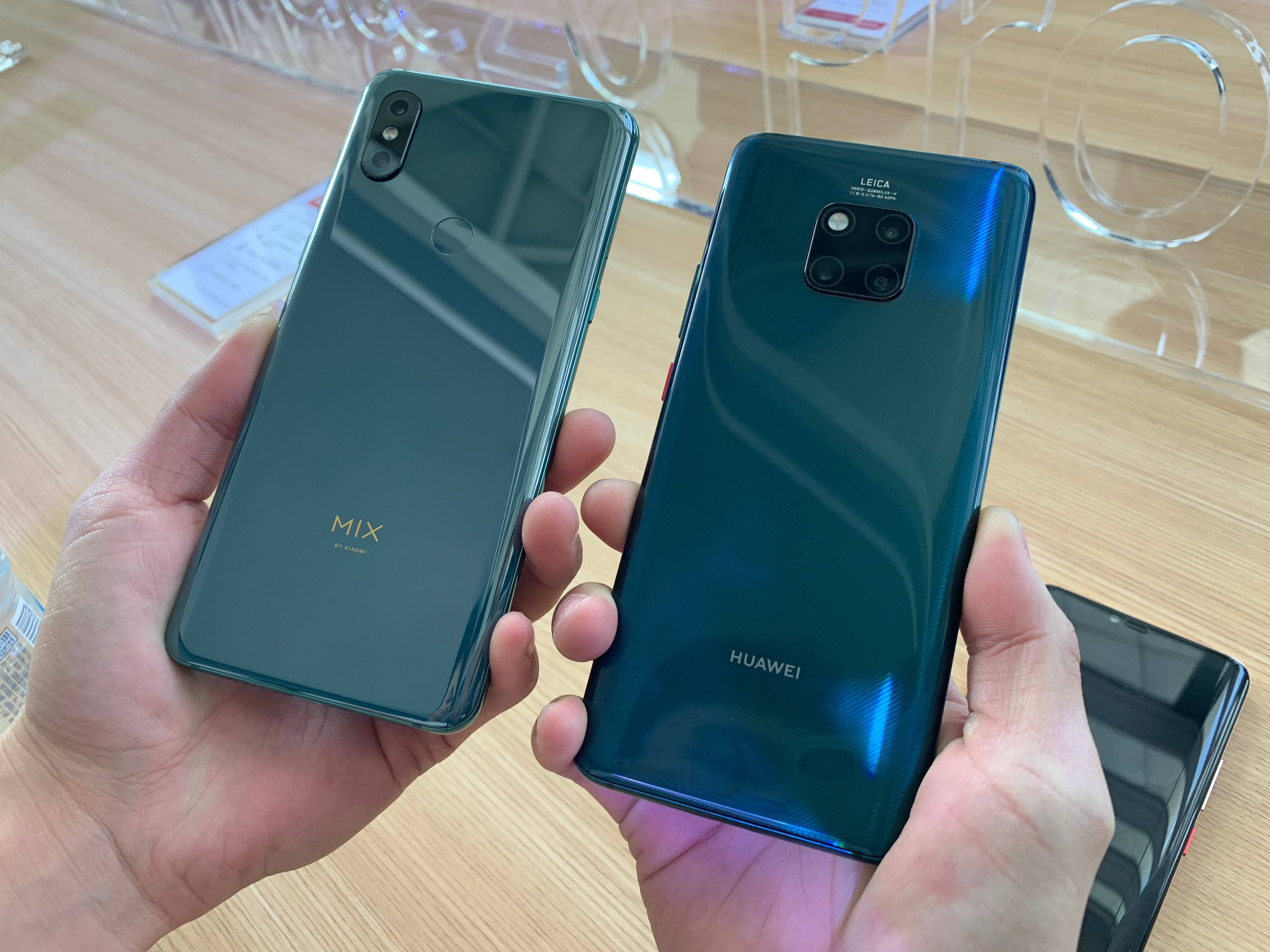 華為終服軟,mate20pro開啟