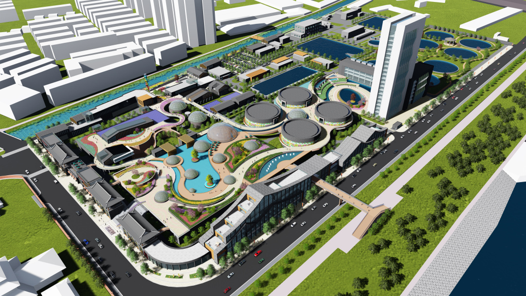 planning for[洛阳市涧西污水处理厂景观规划设计]从传统水厂到综合体