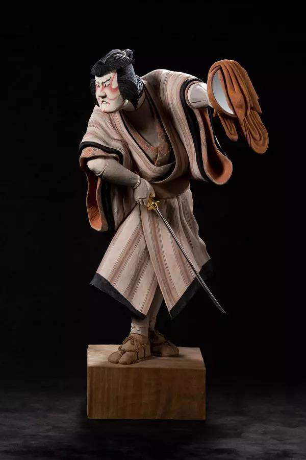 日本木雕艺术家叶栗刚: 用木雕, 重现刺青浮世绘