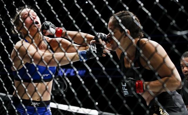 ufc诠释地表最强猛女之争 "机械婆"大战"母狮" 都不好惹