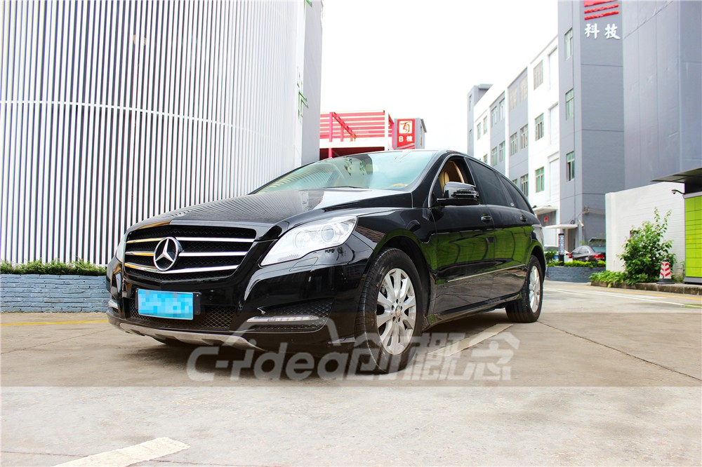 奔驰r320改装完成荣耀加身