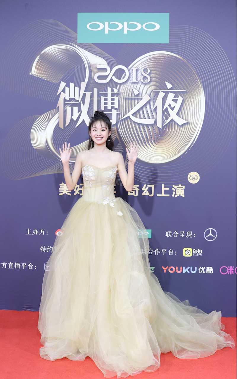 演员郑合惠子亮相活动红毯 仙气灵动未来可期