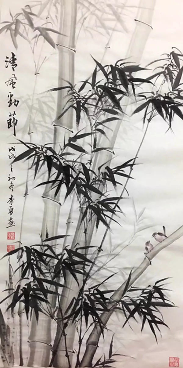 李勇书画家——栩栩如生 浅绛秀逸