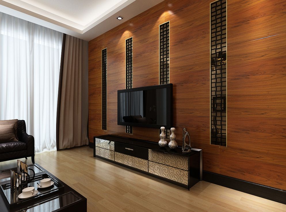 六种不同电视背景墙,第二类你驾驭得住吗?