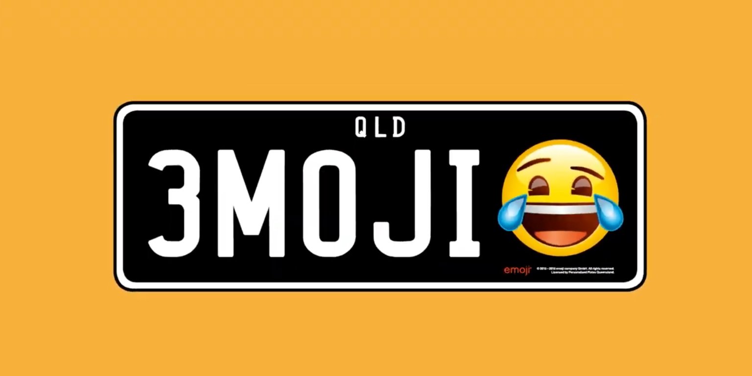 澳大利亚将推出emoji车牌市民表示