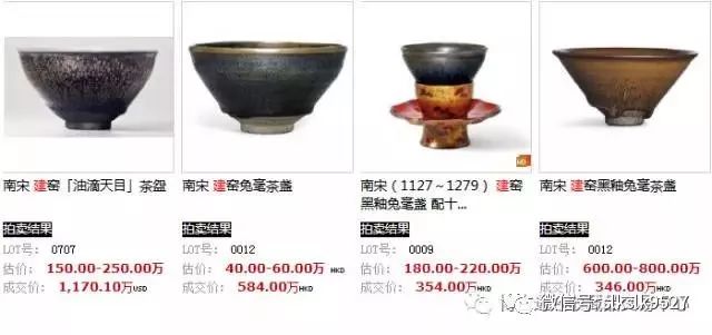 2019年宋代建窑盏拍卖价格__凤凰网