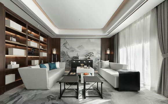 有格调的轻奢新中式风格装修,传统韵味与现代奢华的碰撞!__凤凰网