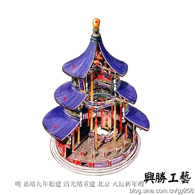 叹为观止的中国古建筑内部解析结构图,古人太牛了!__凤凰网