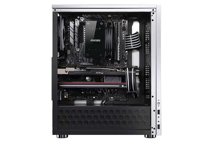 乔思伯发布c5机箱,保持atx架构但体积只有传统产品的2/3