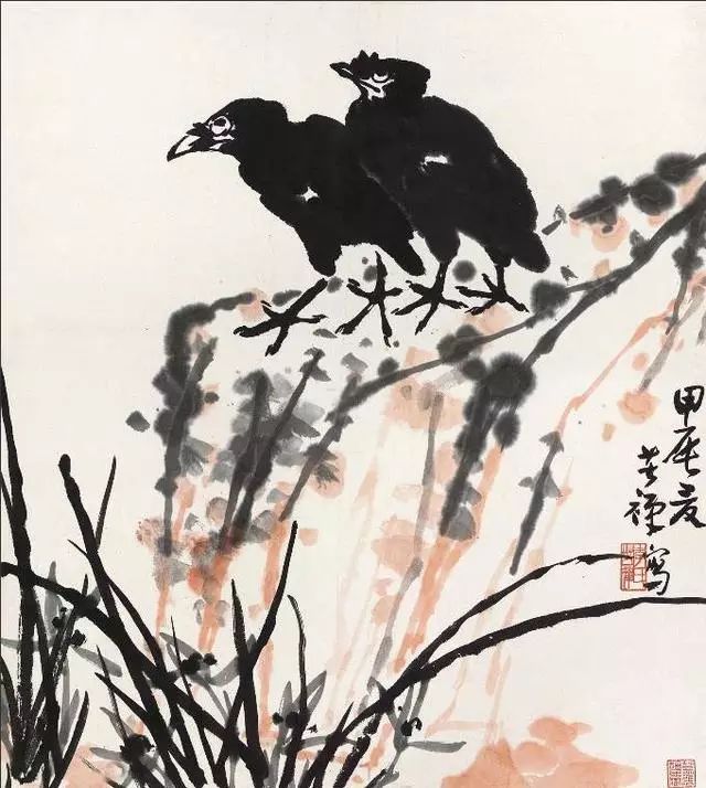 李苦禅气韵生动笔简意繁