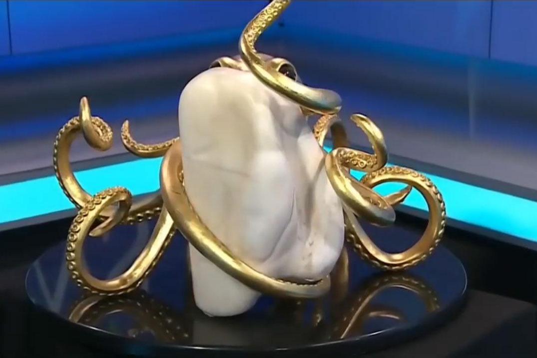 加拿大一男子继承54斤巨无霸珍珠或是世界最大天然珍珠