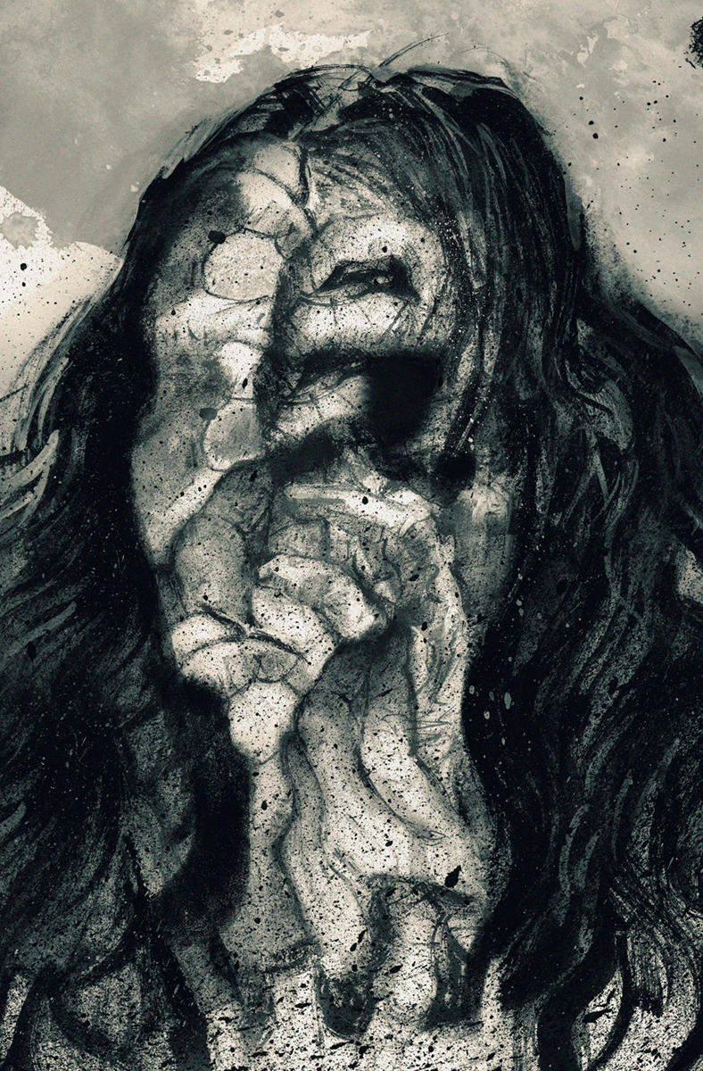 偏执狂的想法,失真,污染,超自然,魔鬼的抽象插画艺术__凤凰网