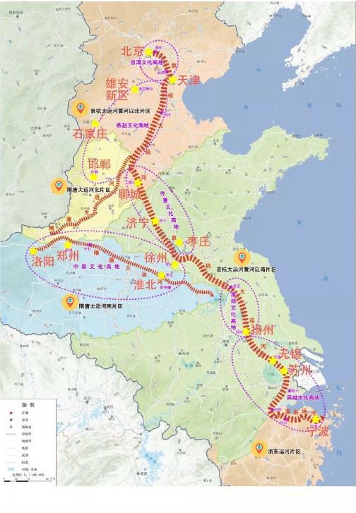 中国正在规划5条运河图片