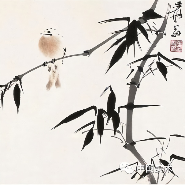 画竹:用笔要完全合乎书法(图)_凤凰网