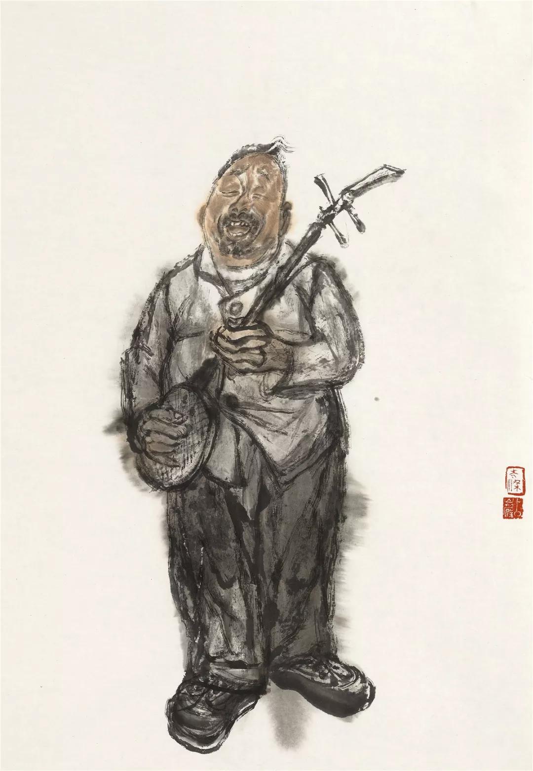 太湖之春全国水墨人物画作品展亮相苏州高新区国画院