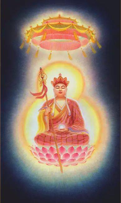 南无大愿地藏王菩萨高清壁纸,唐卡,佛像,高清桌面