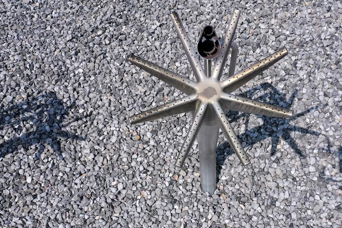 中韩石化地面高压火炬装置