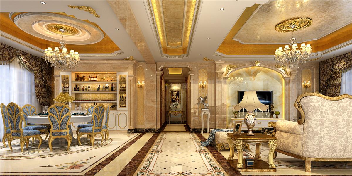不同于土豪风的真正欧式风格222㎡装修50万就可以搞定