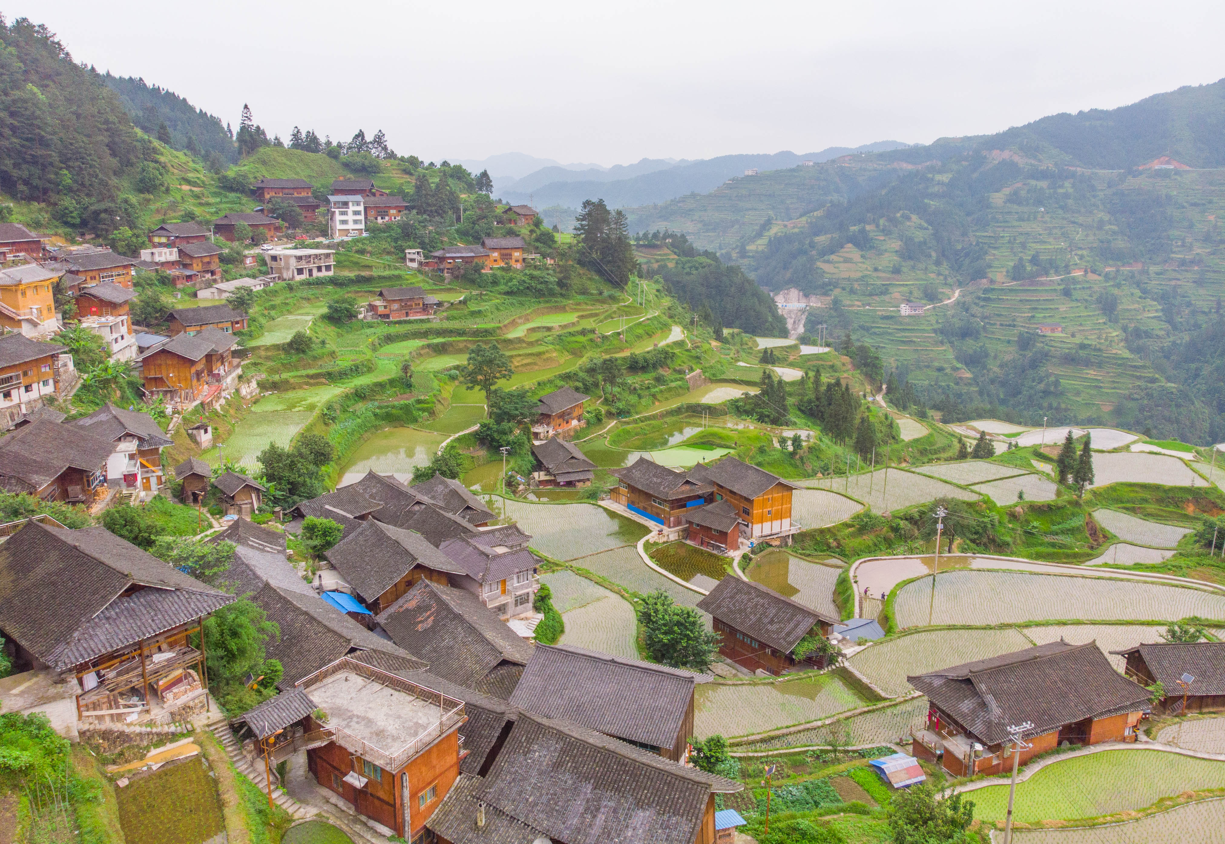 黔东南雷山县白岩村夏天你不得不来的贵州旅行胜地