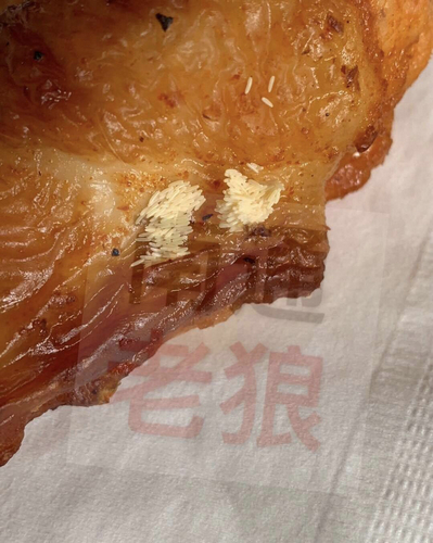 网友曝在肯德基外卖中吃到白卵当地肯德基外卖增加友情提示