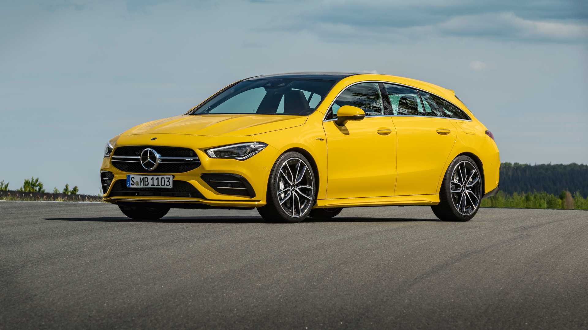 性能强劲又实用 amg cla 35猎装版官图发布