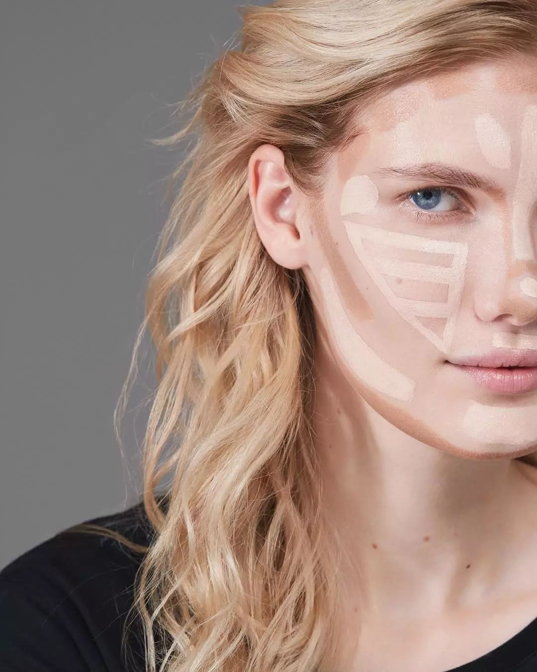 没有郭采洁的天然立体五官不妨我们自己打造一个