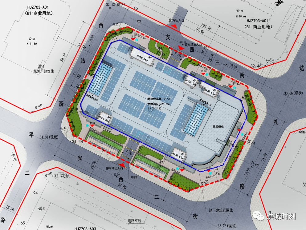 南昌西客站旁将建大型停车场提供856个机动车车位