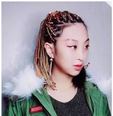 用假发编脏辫,头发短一点也没关系!
