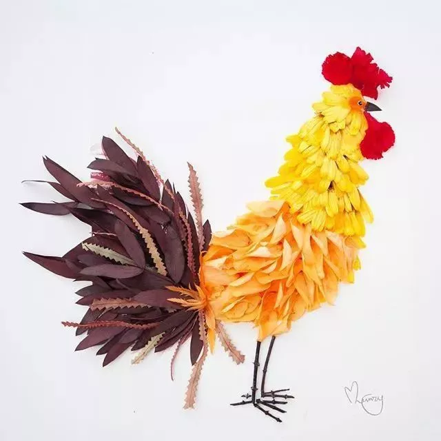 手工课 | 超美的树叶画,孩子也能轻松学会__凤凰网