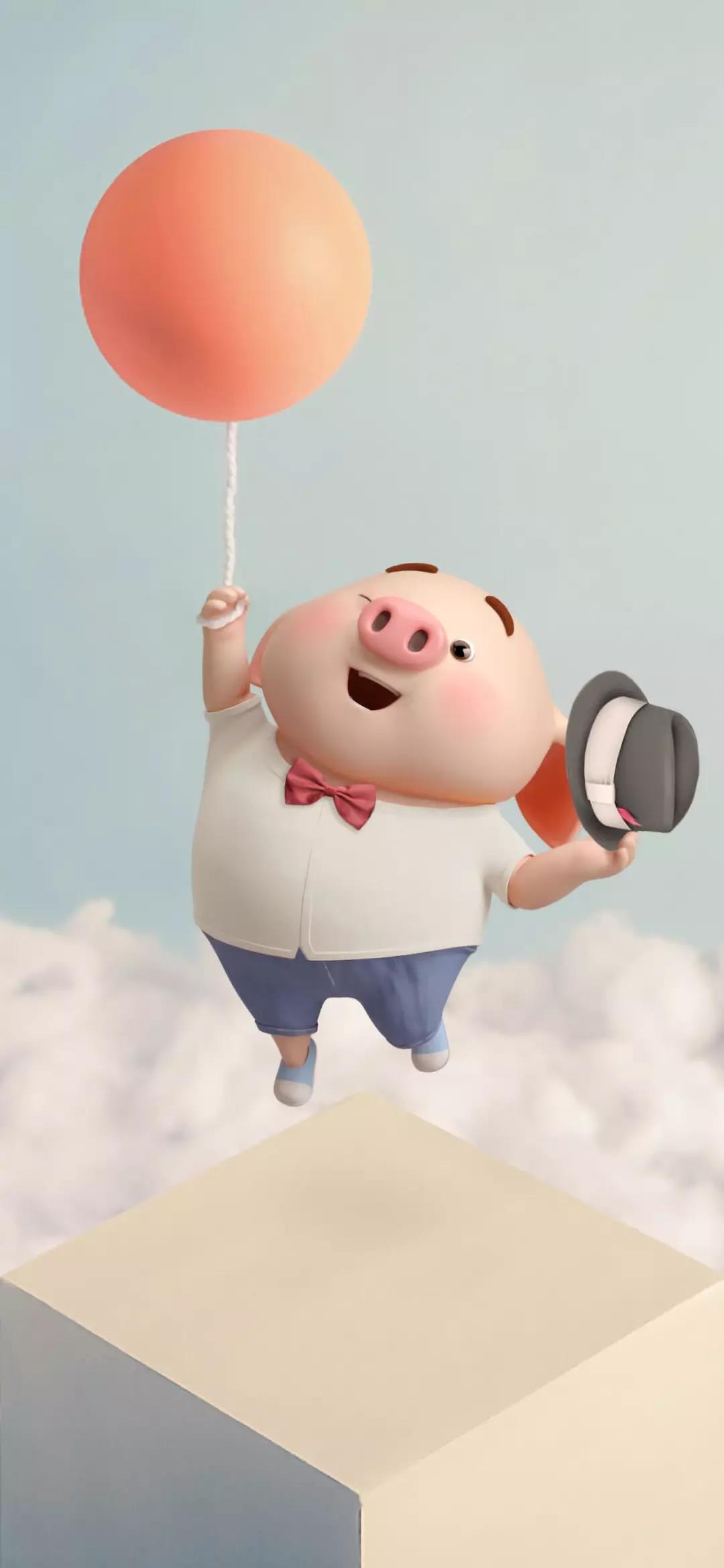 hi维修 | 2019年生肖萌猪壁纸,萌到犯规