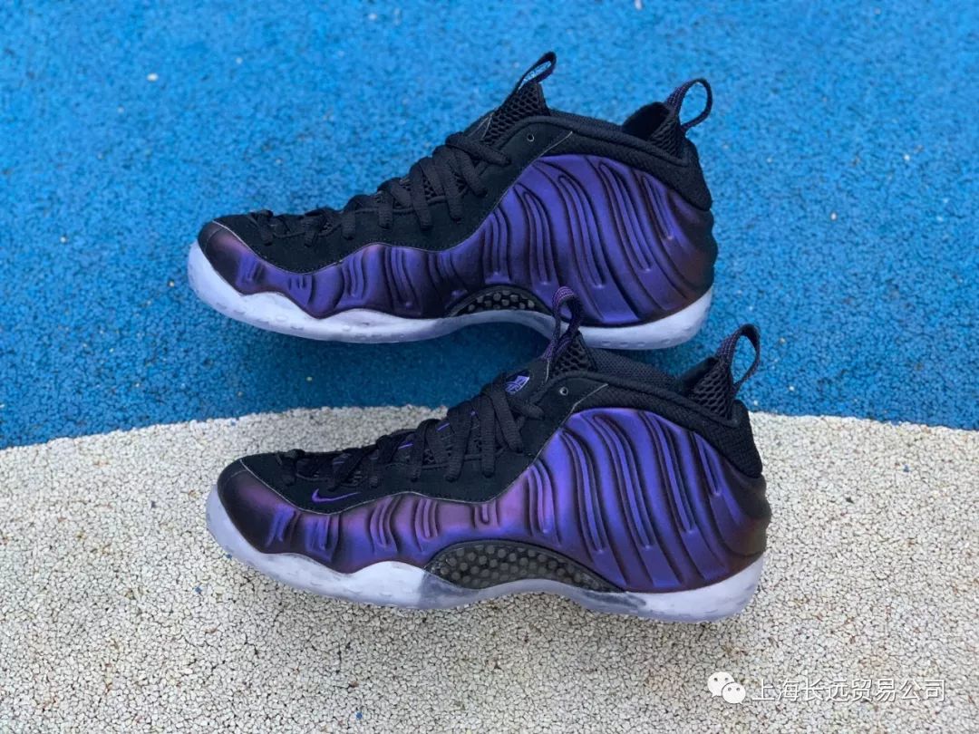 nike air foamposite one紫喷 茄子喷 喷泡314996-008__凤凰网