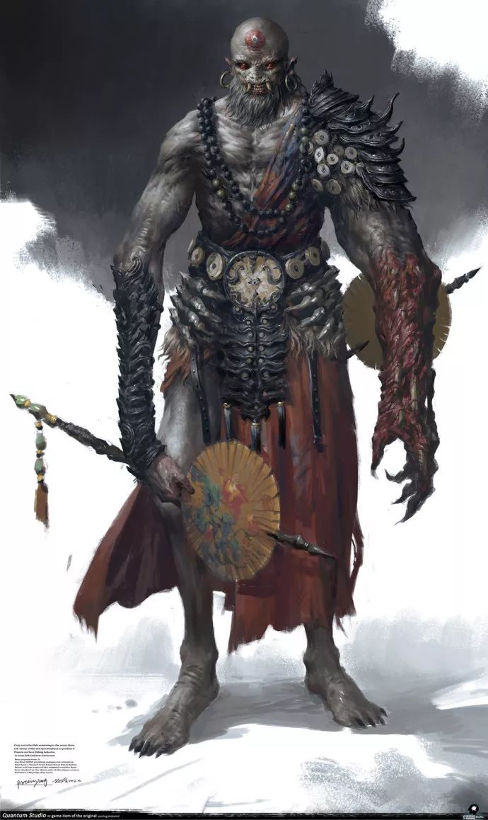 插画师杨奇-《斗战神》首席概念设计师