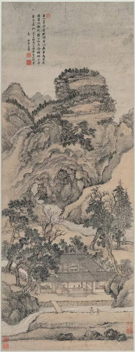 清初四王之一王翚国画作品欣赏